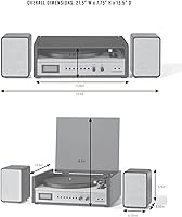 Crosley CR7017B-BS Coda 3-Speed Bluetooth Turntable — image 6