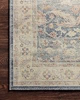 Loloi Hathaway Collection HTH-02 Area Rug, Denim/Multi 5' x 7'6″ — image 8