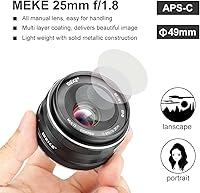 Meike 25mm F1.8 Manual Focus Lens for Micro Four Thirds — image 4