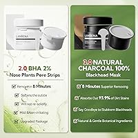 LANBENA 2% Salicylic Acid Pore Strips & Bamboo Charcoal Blackhead Mask — image 4