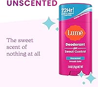 Lume Deodorant Plus Sweat Control Stick 2.6oz Unscented — image 7