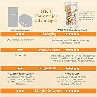 HKH Retinol + HPR Serum for Face - Anti-Aging Wrinkle Night Capsules — image 8
