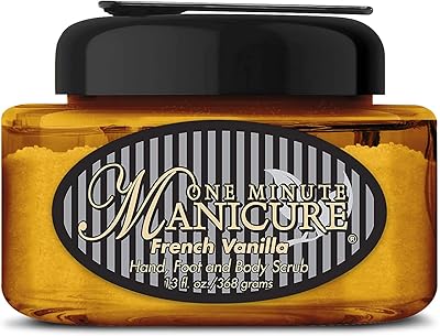 One Minute Manicure Moisturizing Salt Scrub French Vanilla 13oz