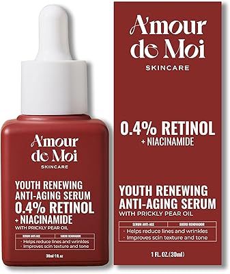 Amour De Moi Anti Aging Pure Retinol Serum 1oz