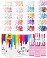 DouborQ 20 Colors Jelly Gel Nail Polish Set — image 1