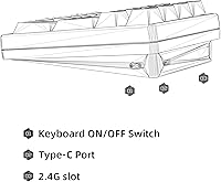 KEYCOOL K21 Mechanical Wireless Numeric Keypad — image 6