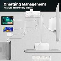 GLCONN Desk Clamp Power Strip with USB C (20W PD) — image 8