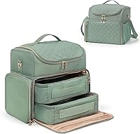 Nail Polish Organizer Case 86 Slots Green — image 8