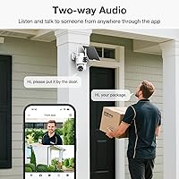 TKENPRO Dual Lens Solar Security Camera — image 8