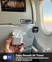 Syntech Airplane Bluetooth Transmitter 5.4 Adapter — image 3