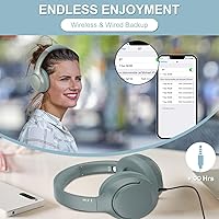 T-fun NC50 Hybrid Active Noise Cancelling Headphones — image 8