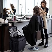 BYOOTIQUE Rolling Makeup Train Case, Black — image 6