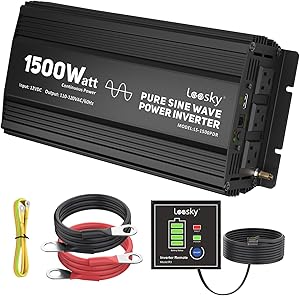 LEESKY 1500W Pure Sine Wave Power Inverter Review