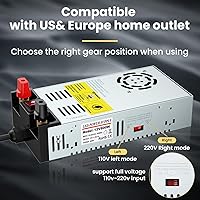 Anbull 110V AC to 12V DC Converter, 50A 600W — image 5