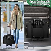 SIYNPAV Rolling Teacher Bag with Accordion File Organizer — image 9