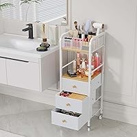 HapiRm Rolling Makeup Cart Organizer — image 2