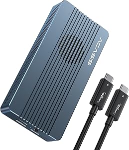 ACASIS TBU405 Pro 40Gbps M.2 NVMe SSD Enclosure with Cooling Fan