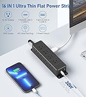 ANNQUAN 30W USB C Power Strip Surge Protector — image 2