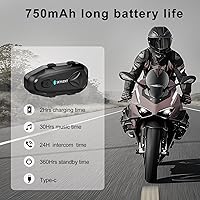 SKYVENT Q4 Motorcycle Bluetooth Communication System — image 6