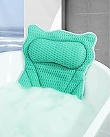 MTDLYICE Bath Pillow, Lake Blue, 16.5 x 17.3 INCH — image 9