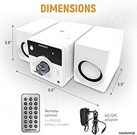 Magnavox MM442 3-Piece CD Shelf System — image 4