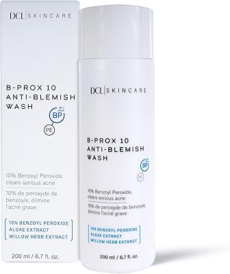 DCL Skincare B Prox Anti-Blemish Acne Wash 10% Benzoyl Peroxide 6.7oz