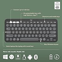 Logitech Pebble Keys 2 K380s Bluetooth Keyboard — image 6