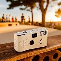 Weddingstar Disposable Camera with Flash - Gold Enchanted Hearts — image 5