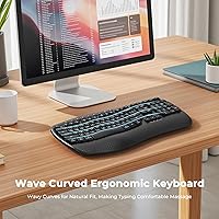 MEETION DirectorD-KB Wireless Ergonomic Keyboard — image 2