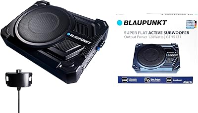 Blaupunkt GTHS131 200W Super-Flat Active Subwoofer