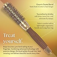 Olivia Garden NanoThermic Ceramic + Ion Round Thermal Hair Brush 1/2″ — image 3