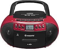G Keni BT-9224MU Portable CD and Cassette Player Boombox — image 1