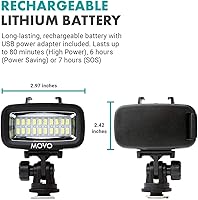 Movo LED-WP Underwater High-Power LED Video Light — image 4