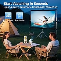 LYNCAST SkyLoop 200 Mini Portable Projector — image 6