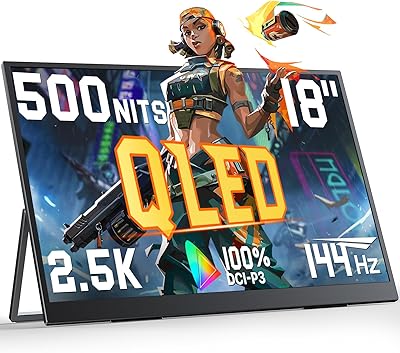 UPERFECT 18″ 2K 144Hz Portable Monitor