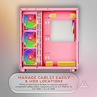 Apevia Prism-Elite-PK Gaming PC Case — image 7