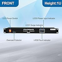 ThePoEstore 10-Outlet Rackmount Surge Protector PDU — image 2