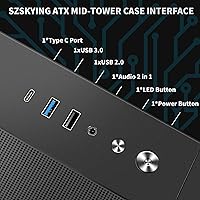 SZSKYING ATX Mid-Tower PC Gaming Case — image 5