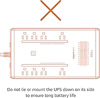 Amazon Basics UPS 600VA/360W Battery Backup & Surge Protector — image 5