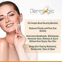 Dermlogic Acne Treatment Pads - 2% Salicylic Acid, Exfoliating, Unscented — image 4