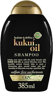 OGX Hydrate + Defrizz Kukui Oil Shampoo 13oz Review