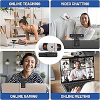 Nolansend 4K Webcam with Auto-Zoom and Remote Control — image 7