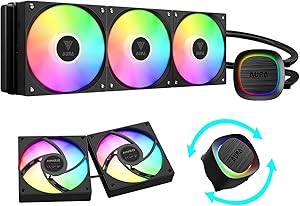 GAMDIAS Aura GLV2 360mm AIO Liquid CPU Cooler Review