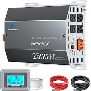ZETAWALE 48V 2500W Pure Sine Wave Inverter Review