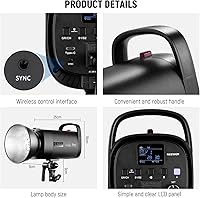 NEEWER S102-400W PRO Strobe Flash Light — image 8