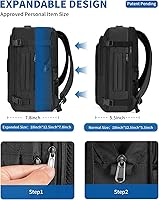 WANDF Expandable Travel Backpack for Spirit Airlines — image 3