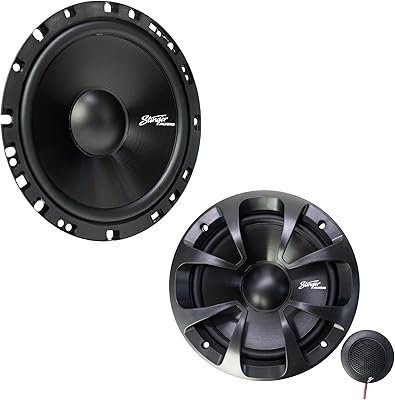 STINGER HC-65C 6.5″ Car Audio Component Speakers