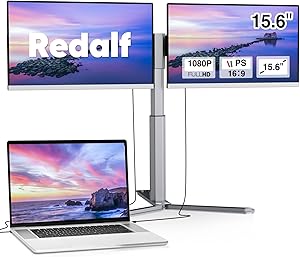 Redalf 15.6″ FHD Portable Triple Monitor for Laptop Review