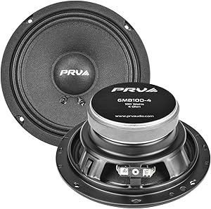 PRV AUDIO 6MB100-4 6.5 Inch Midbass Car Audio Speakers (Pair) Review