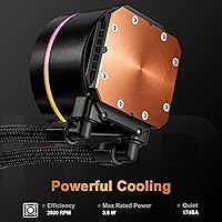 upHere Liquid CPU Cooler 360mm AIO — image 2